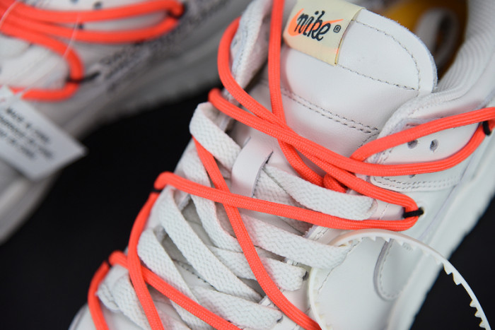 nike dunk low ofw white ct0856- 900