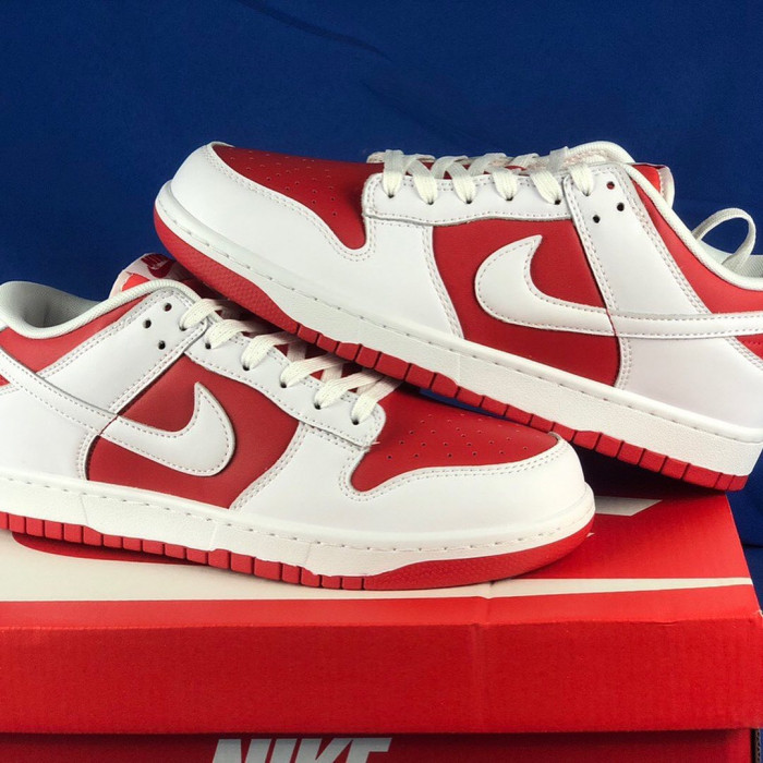 nike dunk low championship red (2021) - dd1391-600