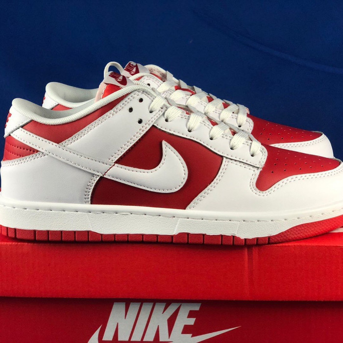 nike dunk low championship red (2021) - dd1391-600
