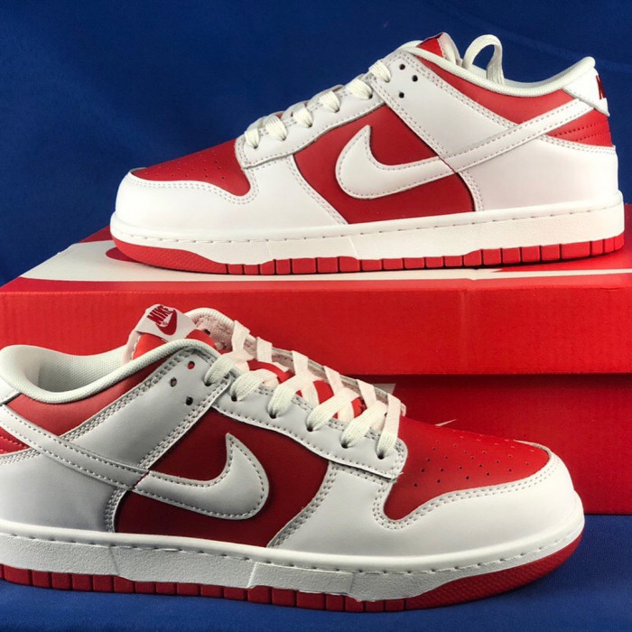nike dunk low championship red (2021) - dd1391-600