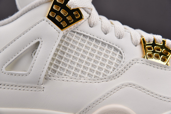 air jordan 4 retro metallic gold  aq9129-170