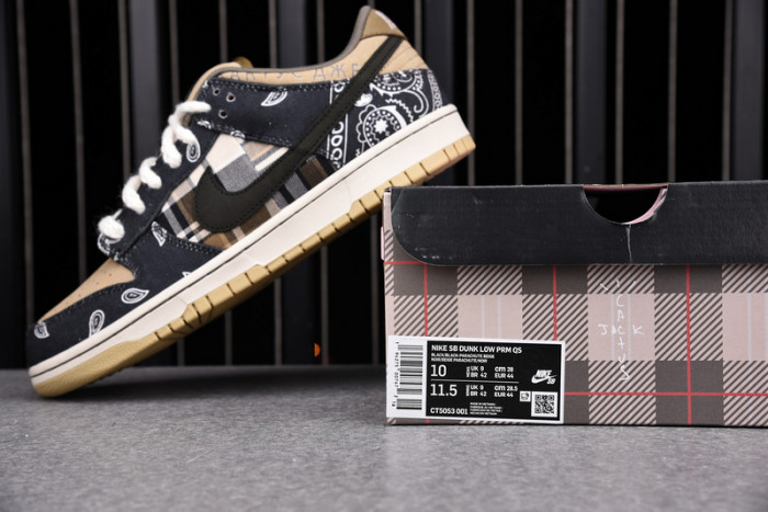 travis scott x nike sb dunk low ts ct5053-001