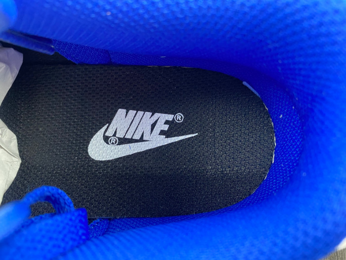 nike dunk low white black blue fd9064-110