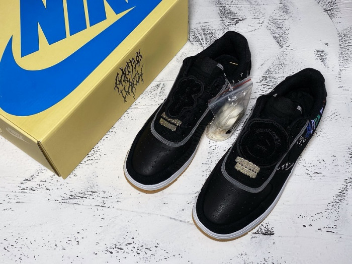 travis scott x nike air force 1 low cactus jack  cn2405-001