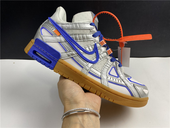 ofw nike air rubber dunk “”university blue“ cu6015-100