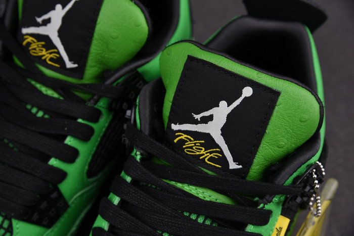 air jordan 4 retro green giant black aj4-965234