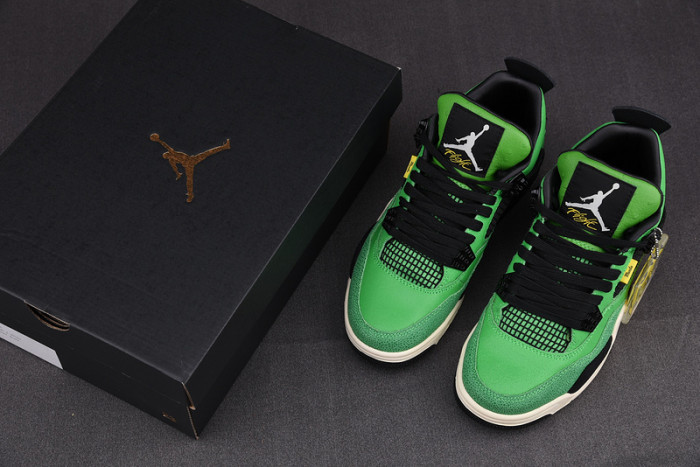 air jordan 4 retro green giant black aj4-965234