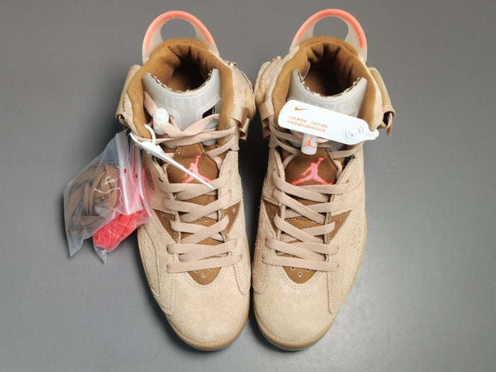 jordan 6 retro travis scott british khaki - dh0690-200