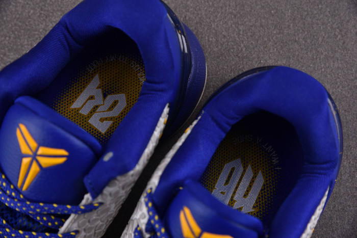 nike zoom kobe 6  “lakers home” 429659-104