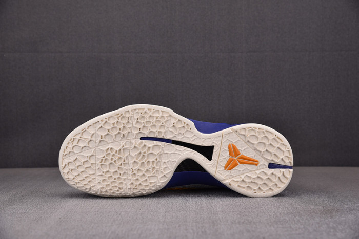 nike zoom kobe 6  “lakers home” 429659-104