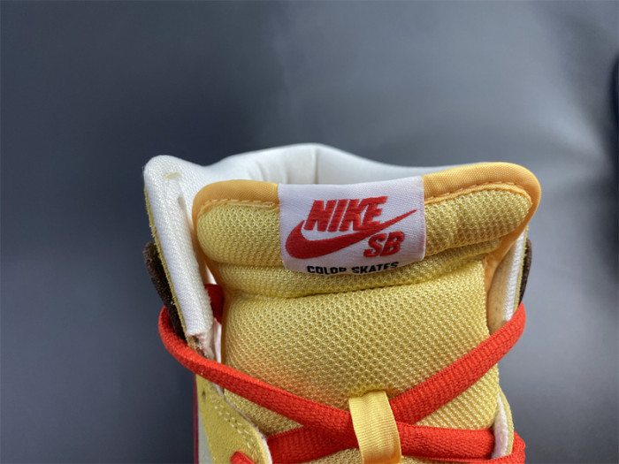 color skates x dunk high sb 