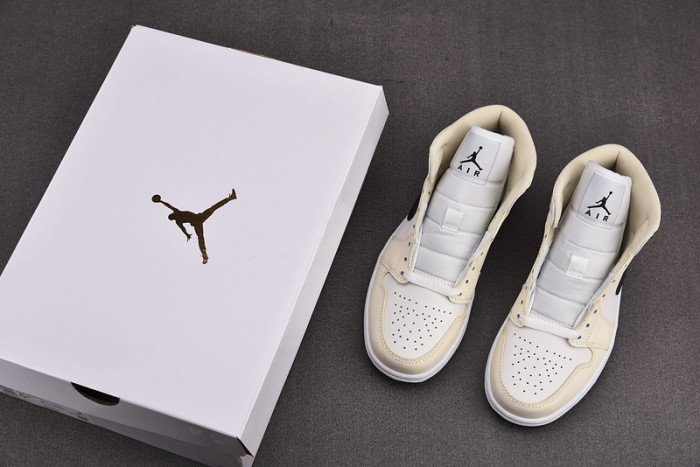 jordan 1 mid coconut milk - bq6472-121