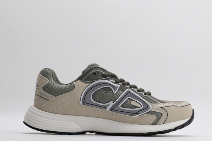 b30 sneaker olive mesh and cream