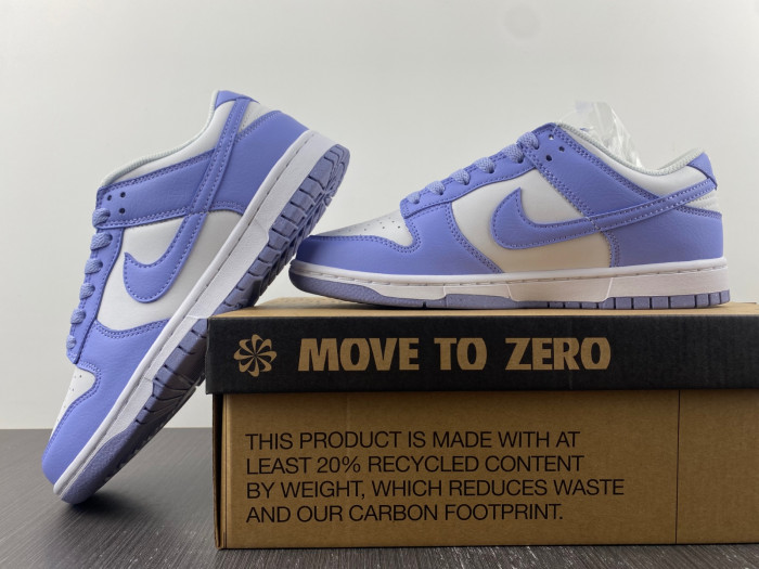 nike dunk low next nature "white/lilac" dn1431-103
