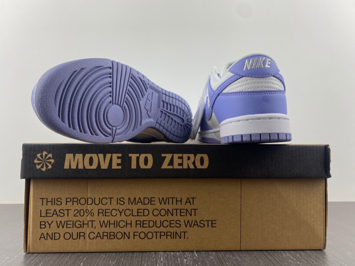 nike dunk low next nature "white/lilac" dn1431-103