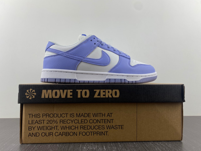 nike dunk low next nature "white/lilac" dn1431-103