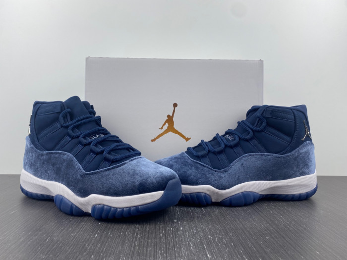 air jordan 11 velvet wmns “midnight navy” ar0715-441