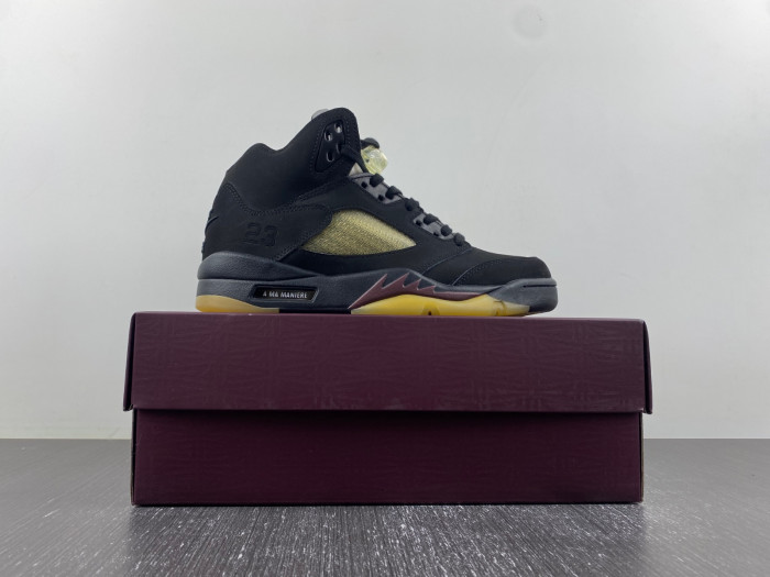 a ma maniere x air jordan 5 dusk black fd1330-001