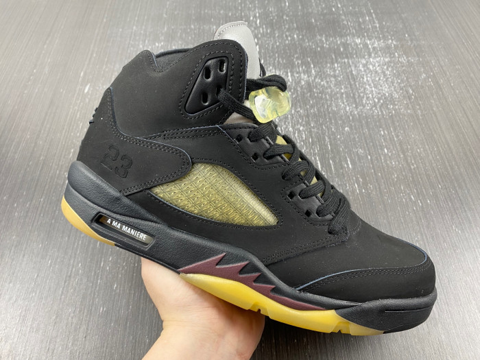 a ma maniere x air jordan 5 dusk black fd1330-001
