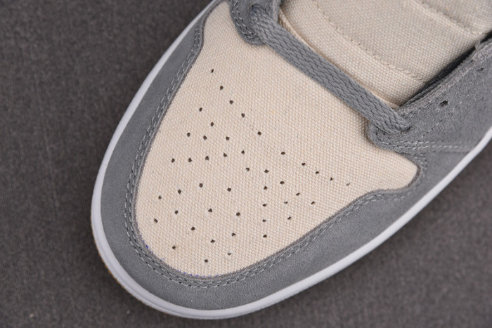 jordan 1 mid se coconut milk particle grey - dn4281-100