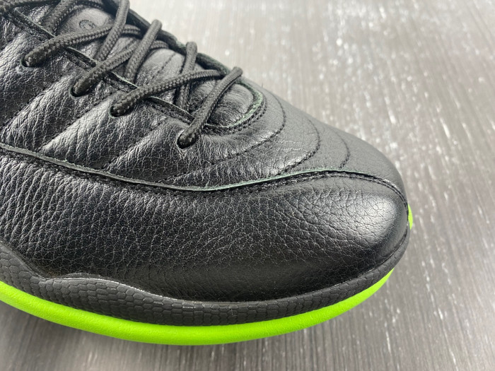 air jordan 12 black and green