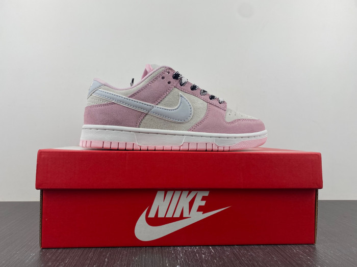 nike dunk low pink foam pure platinum phantom dv3054 600