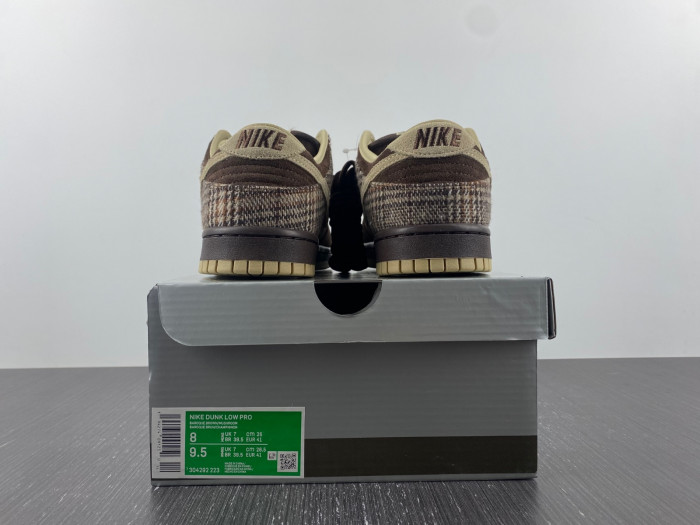 nike sb dunk low tweed - 304292-223
