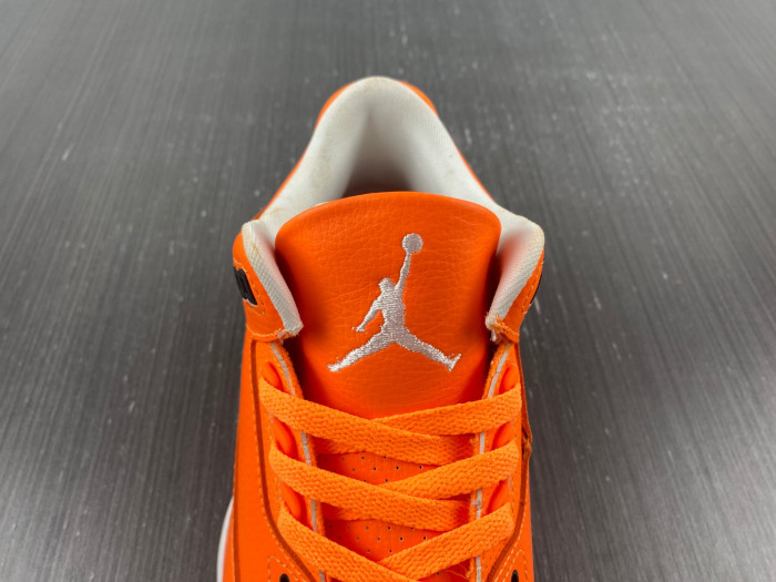 nike air jordan 3 retro orange white cement grey ct8532-801