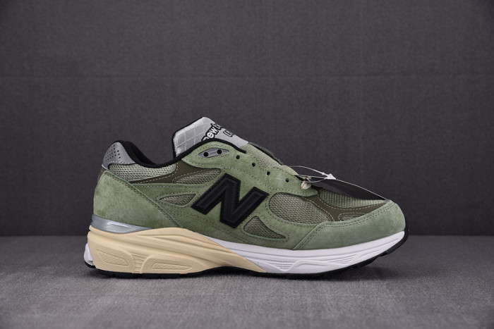 jjjjound x new balance 990v3 olive m990jd3