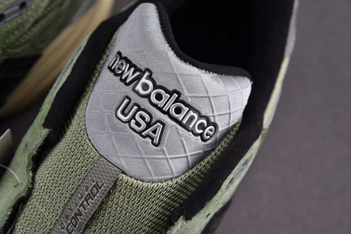 jjjjound x new balance 990v3 olive m990jd3