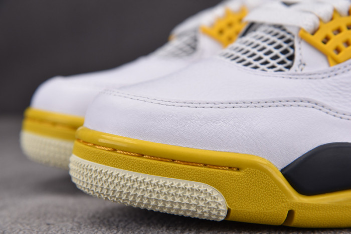 air jordan 4 wmns "vivid sulfur" aq9129-101