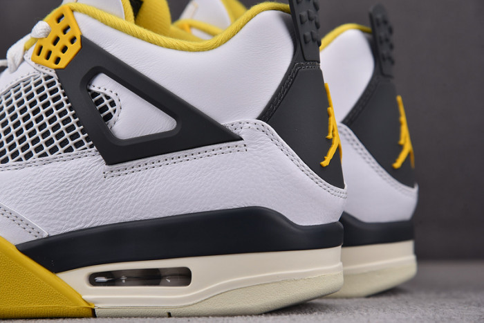 air jordan 4 wmns "vivid sulfur" aq9129-101