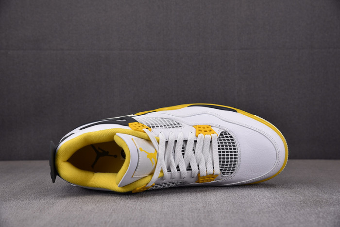 air jordan 4 wmns "vivid sulfur" aq9129-101