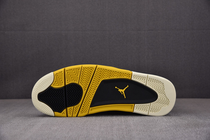 air jordan 4 wmns "vivid sulfur" aq9129-101