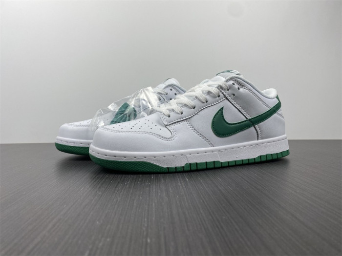 nike dunk low white green noise (w) - dd1503-112