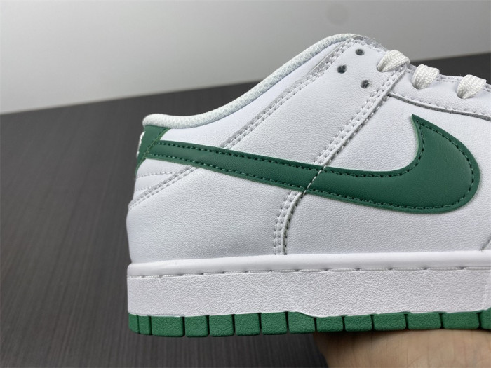 nike dunk low white green noise (w) - dd1503-112