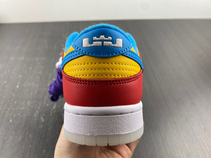 nike dunk low qs lebron james fruity pebbles-dh8009-600