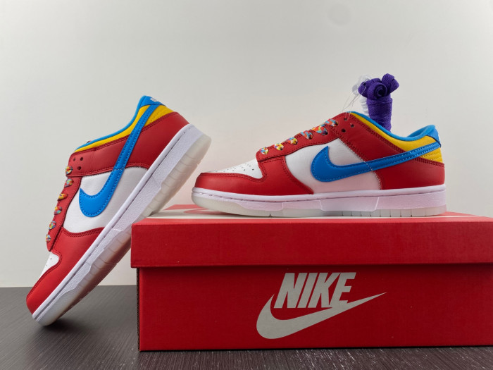nike dunk low qs lebron james fruity pebbles-dh8009-600