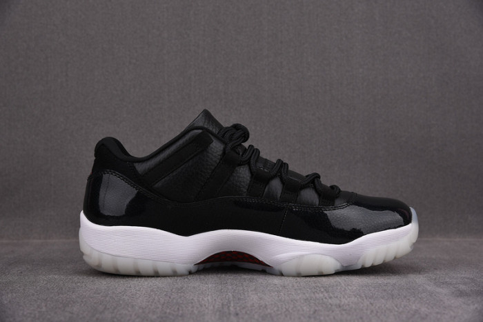 air jordan 11 low "72-10" av2187-001