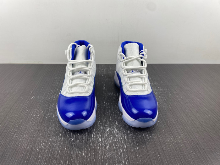 air jordan 11 white royal blue ct8012-114