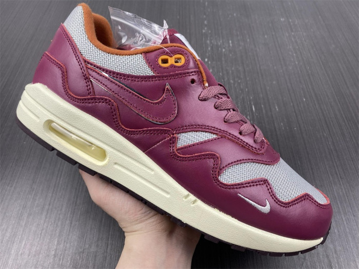 nike air max 1 patta waves rush maroon do9549-001
