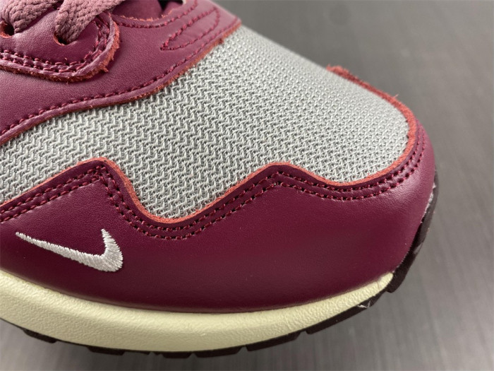 nike air max 1 patta waves rush maroon do9549-001