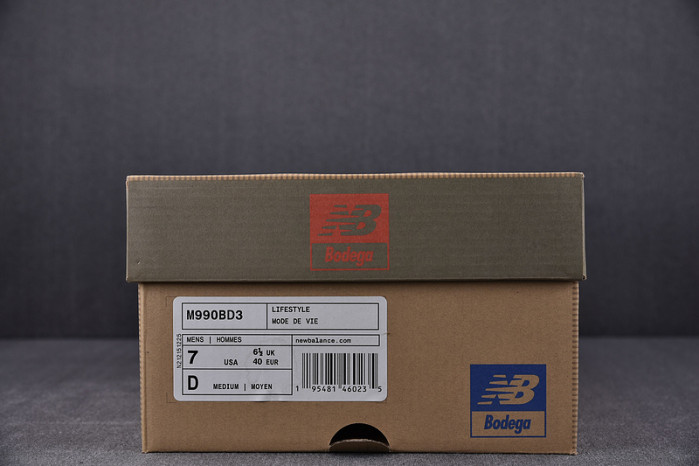 bodega x new balance 990 v3“here to stay” m990d3