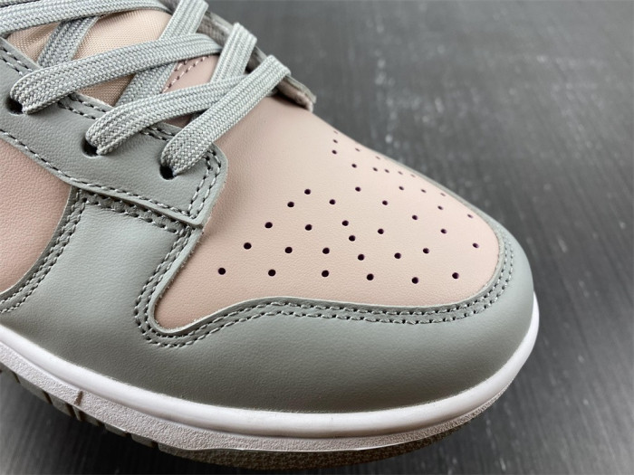 nike dunk low pink oxford (w) - dm8329-600