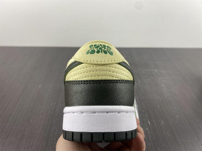 nike dunk low avocado - dm7606-300
