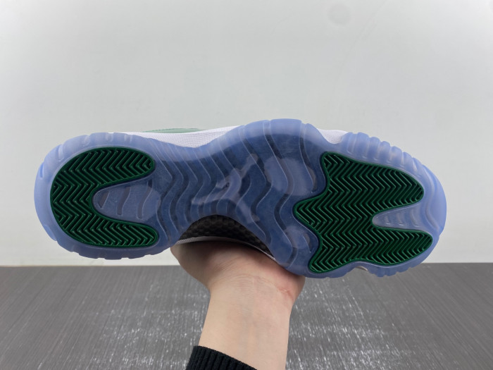 air jordan 11 retro white and green ct8012-113