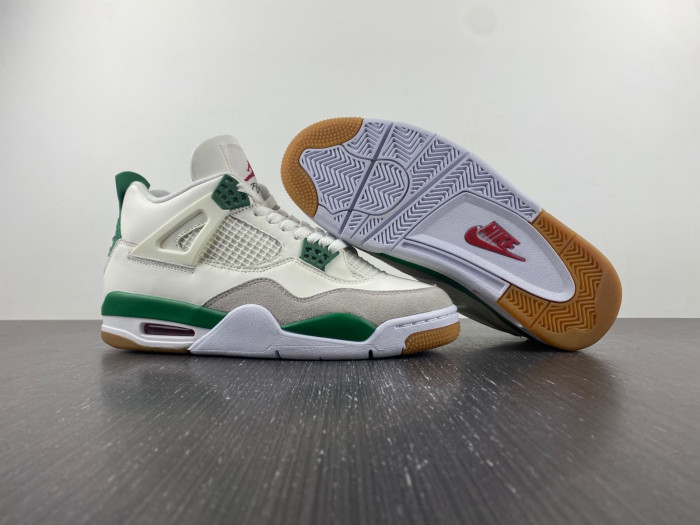 air jordan 4 retro sb pine green - dr5415-103