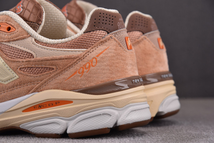 new balance 990v3 "cream/orange" m990sz3