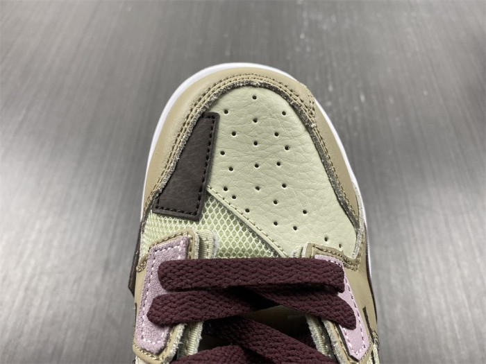 nike dunk low scrap latte - dh7450-100