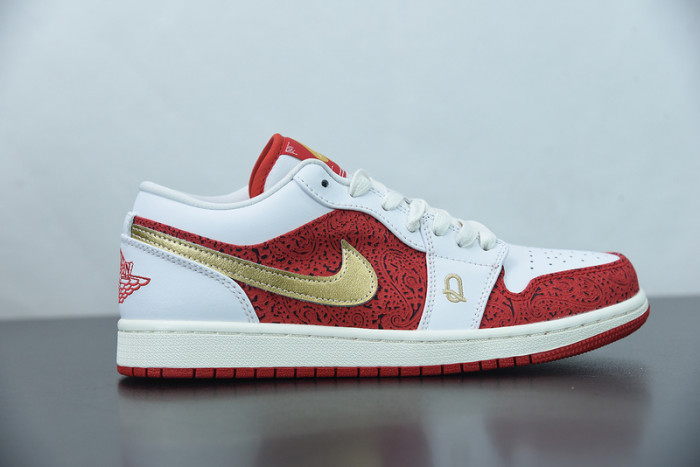 jordan 1 low spades - dj5185-100